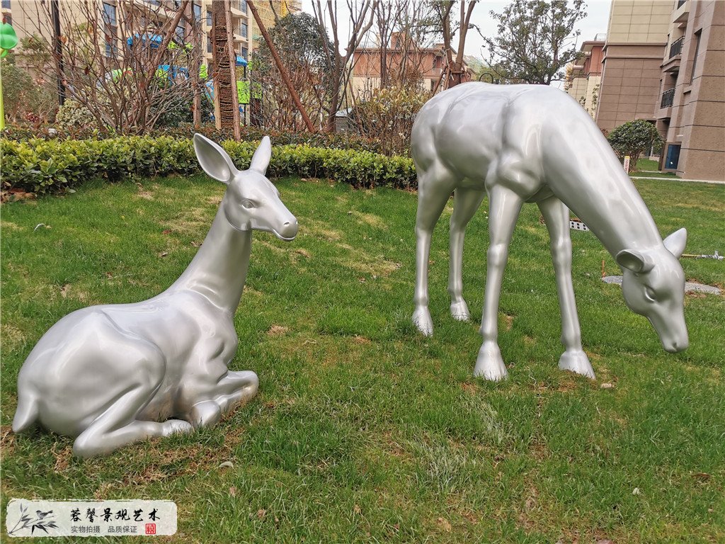 成都蓉馨玻璃鋼雕塑，安徽碧桂園公園里項目案例 (3)