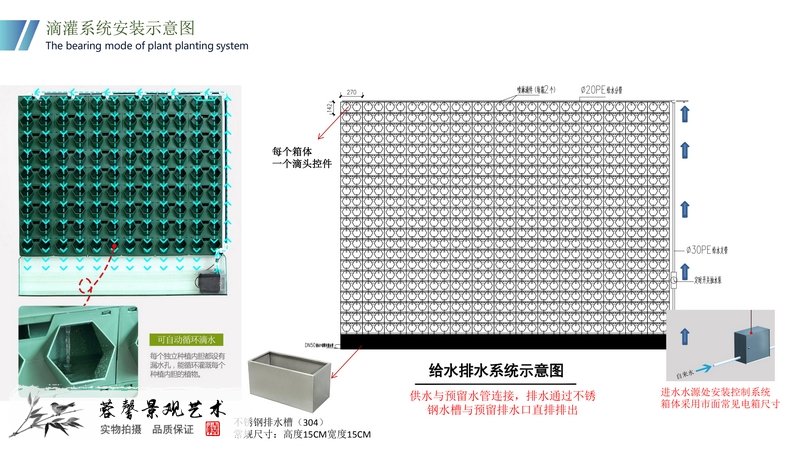 垂直綠化植物墻安裝教程方案