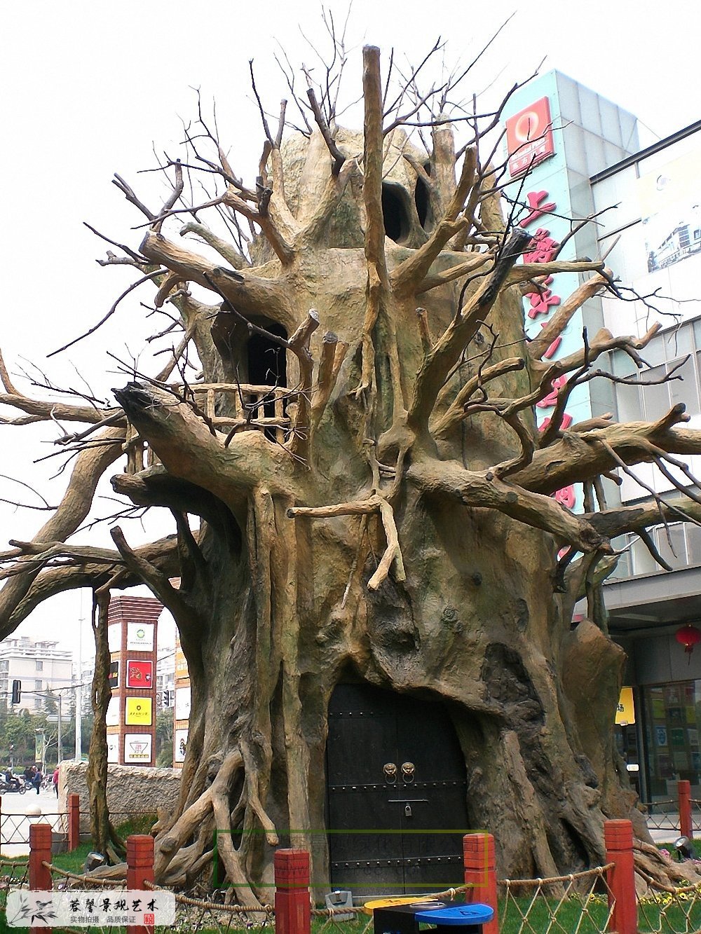 水泥仿真樹(shù)制作