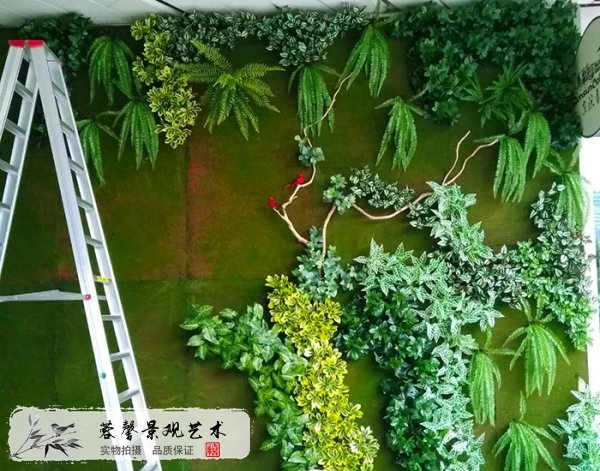 仿真植物墻制作